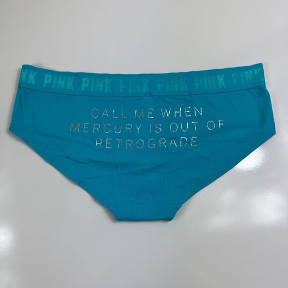 PINK Victoria's Secret Lot of 5 XL Hipster Hiphugger Logo Band Panties Underwear - Picture 6 of 11